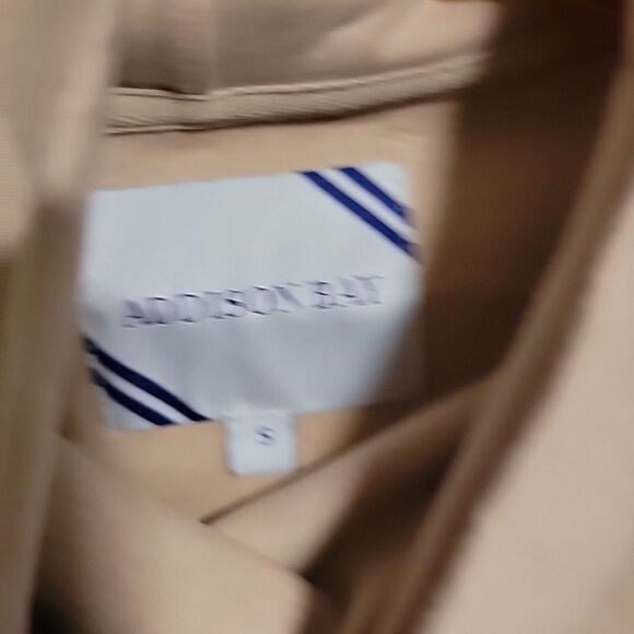 Addison Bay Tuckernuck Navy Blue Everyday Pullover Sweatshirt SZ S - Picture 3 of 6